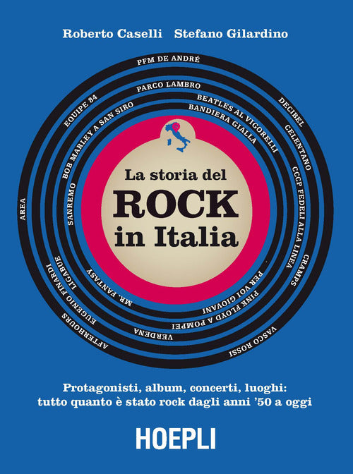 Cover of storia del Rock in Italia. Protagonisti, album, concerti, luoghi: tutto quanto è stato rock dagli anni '50 a oggi