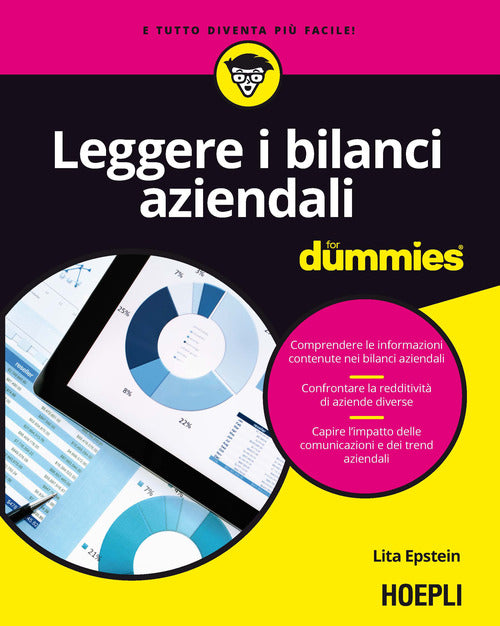 Cover of Leggere i bilanci aziendali for dummies