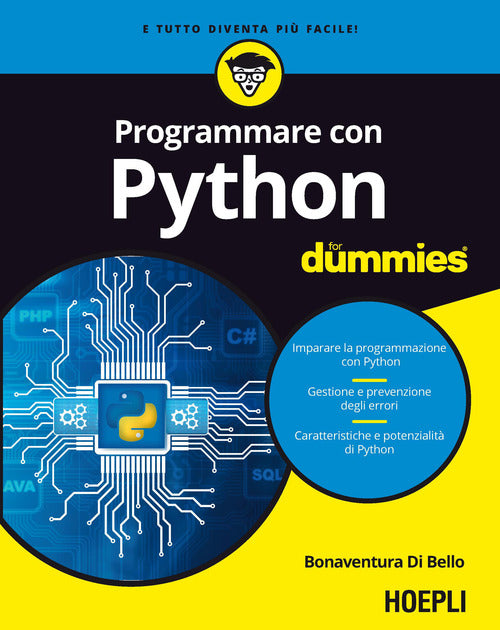 Cover of Programmare con Python For Dummies