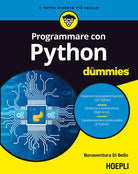 Cover of Programmare con Python For Dummies