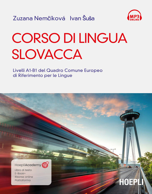 Cover of Corso di lingua slovacca. Livelli A1-B1 del quadro comune europeo di riferimento per le lingue