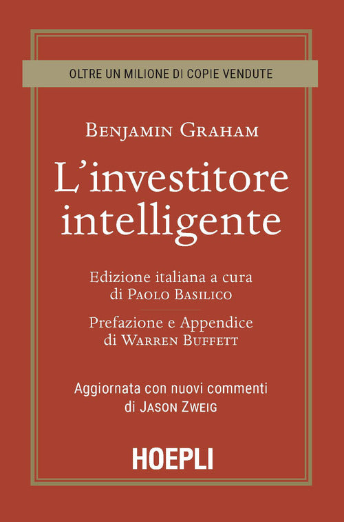 Cover of investitore intelligente. Aggiornata con i nuovi commenti di Jason Zweig