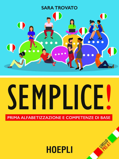 Cover of Semplice! Prima alfabetizzazione e competenze di base. Livello pre-A1