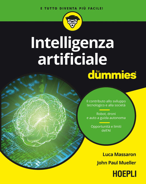 Cover of Intelligenza artificiale for dummies