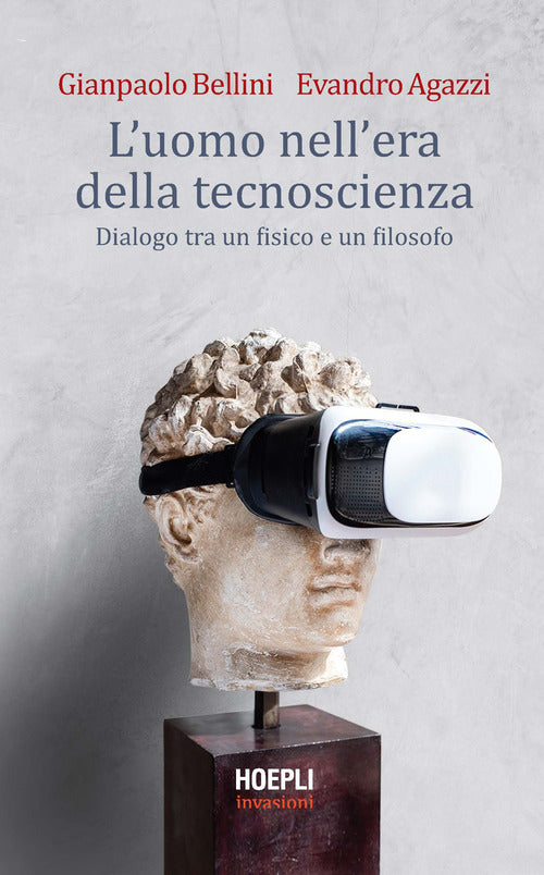 Cover of uomo nell'era della tecnoscienza. Dialogo tra un fisico e un filosofo