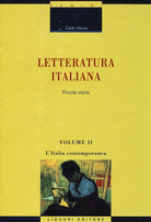 Cover of Letteratura italiana. Piccola storia