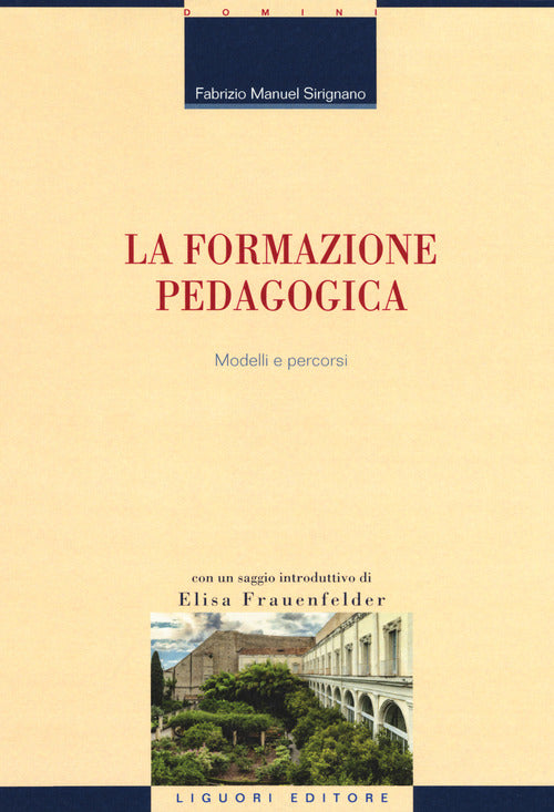 Cover of formazione pedagogica. Modelli e percorsi