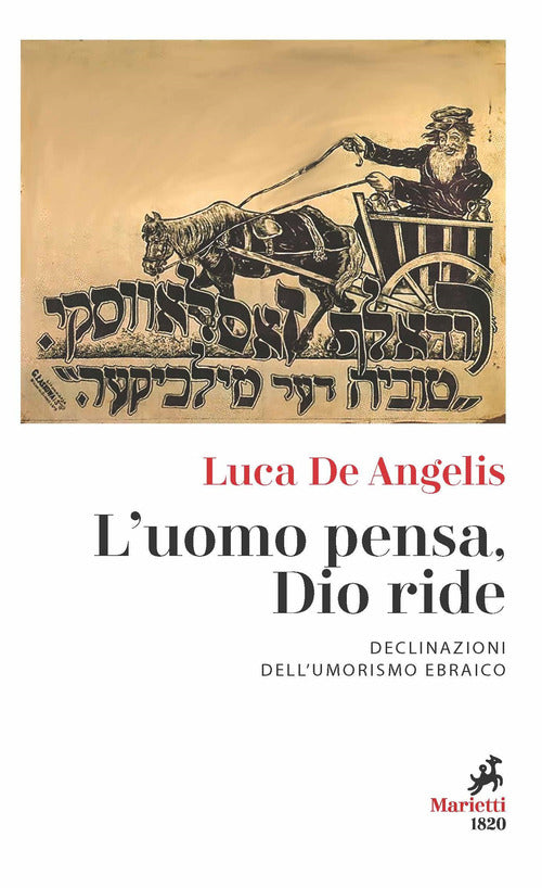 Cover of uomo pensa, Dio ride. Declinazioni dell'umorismo ebraico