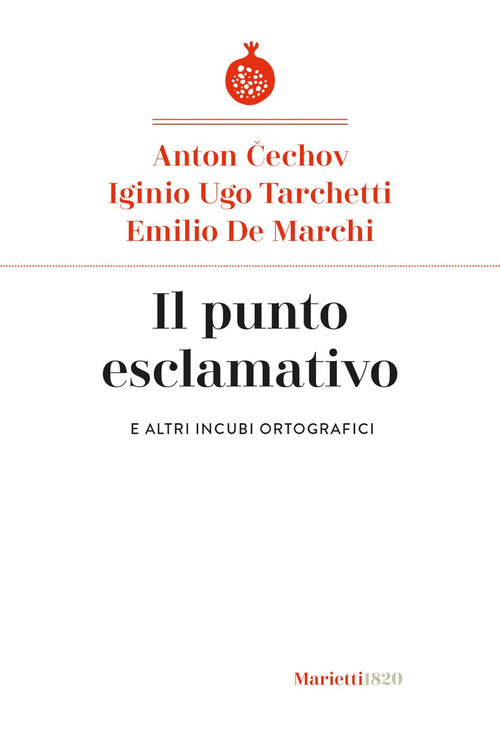 Cover of punto esclamativo. E altri incubi ortografici