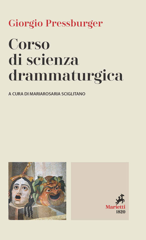 Cover of Corso di scienza drammaturgica