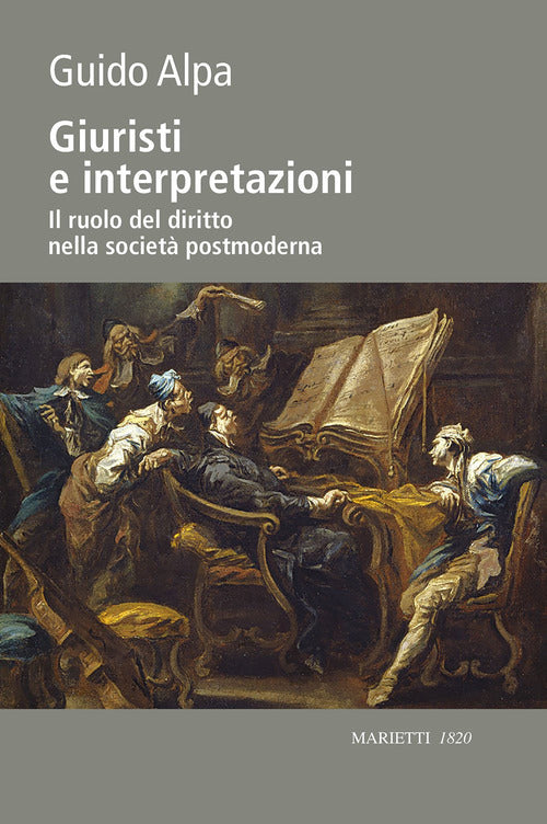Cover of Giuristi e interpretazioni. Il ruolo del diritto nella società postmoderna