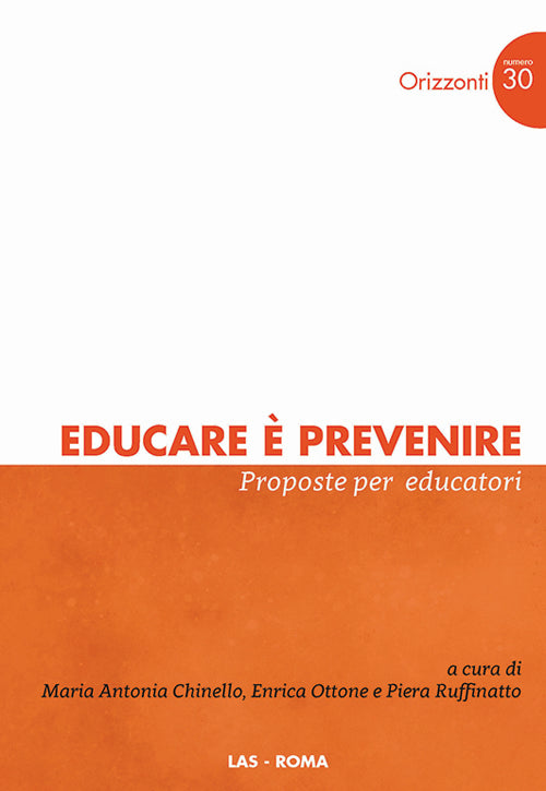 Cover of Educare è prevenire. Proposte per educatori