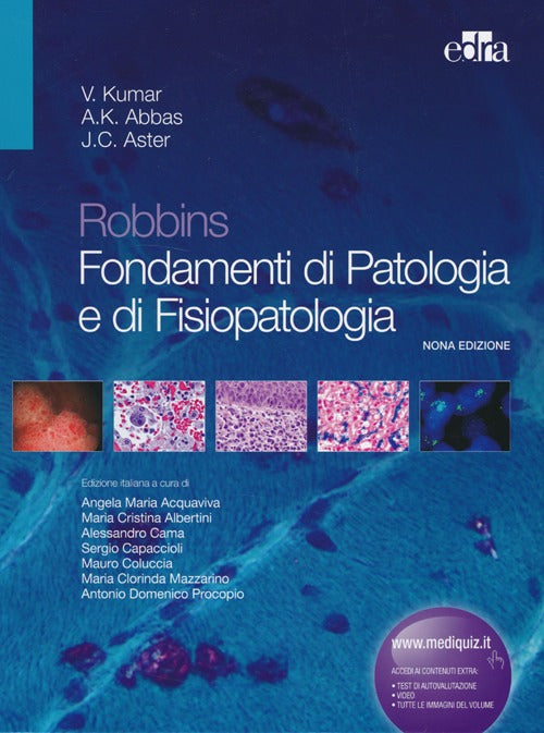 Cover of Robbins. Fondamenti di patologia e di fisiopatologia