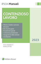 Cover of Contenzioso lavoro