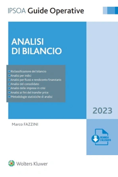 Cover of Analisi di bilancio 2023
