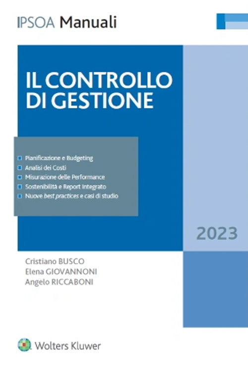Cover of controllo di gestione