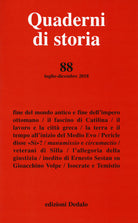 Cover of Quaderni di storia