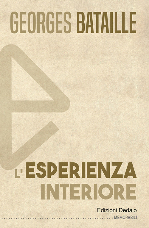 Cover of esperienza interiore