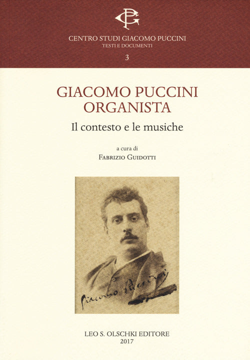 Cover of Giacomo Puccini organista. Il contesto e le musiche