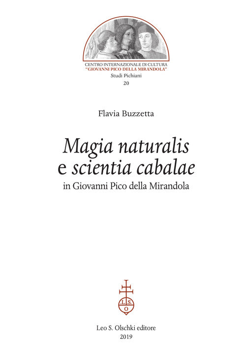 Cover of «Magia naturalis» e «scientia cabalae» in Giovanni Pico della Mirandola