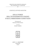 Cover of Delle forze dell'intendimento umano o sia il pirronismo confutato