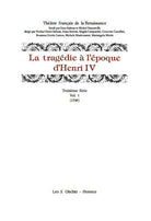 Cover of tragédie à l'époque d'Henri IV. Serie 3ª