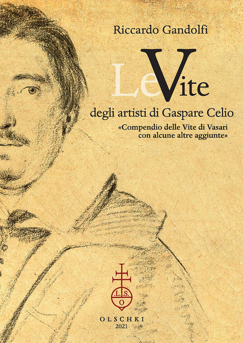 Cover of vite degli artisti di Gaspare Celio. «Compendio delle vite di Vasari con alcune altre aggiunte».