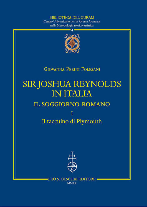 Cover of Sir Joshua Reynolds in Italia. Il soggiorno romano