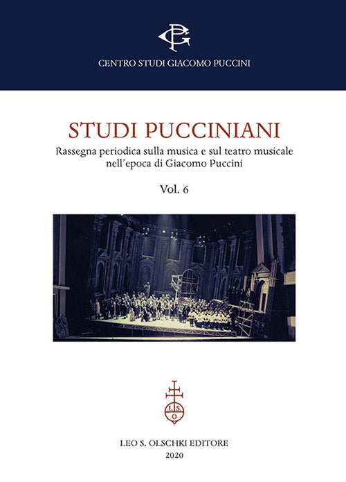 Cover of Studi pucciniani. Rassegna sulla musica e sul teatro musicale nell'epoca di Giacomo Puccini