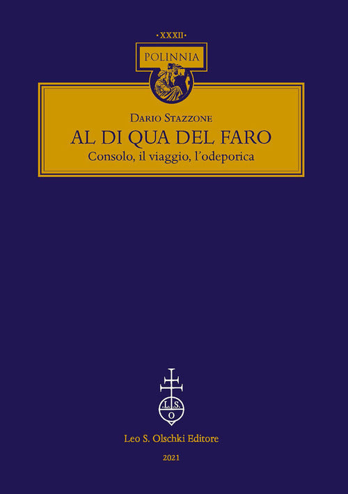 Cover of Al di qua del faro. Consolo, il viaggio, l'odeporica