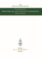 Cover of Percorsi nel Settecento veneziano. Teatro e memorie