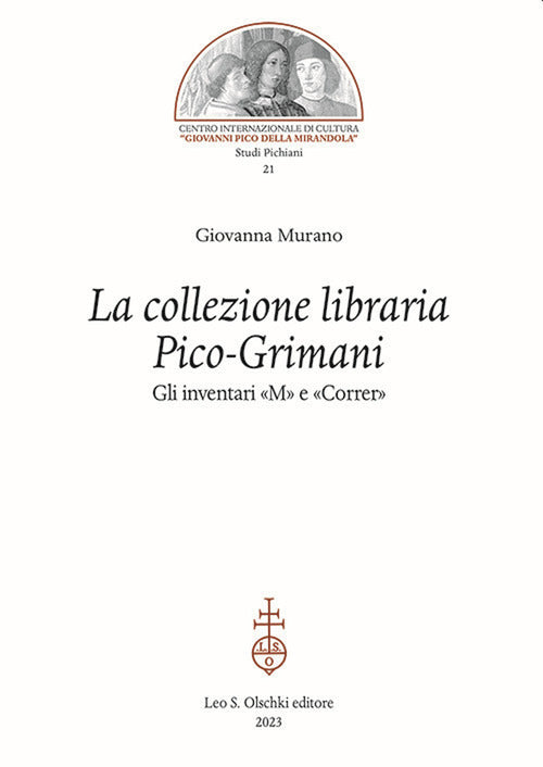 Cover of collezione libraria Pico-Grimani. Gli inventari «M» e «Correr»