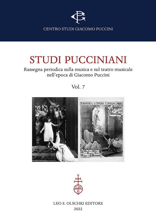 Cover of Studi pucciniani. Rassegna sulla musica e sul teatro musicale nell'epoca di Giacomo Puccini