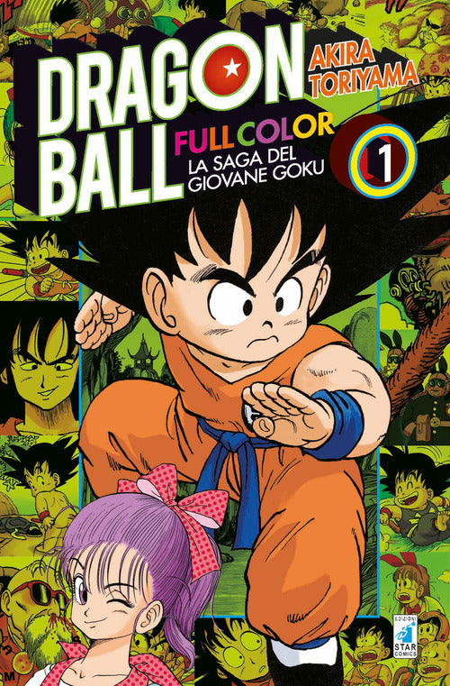 Cover of saga del giovane Goku. Dragon Ball full color