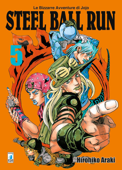 Cover of Steel ball run. Le bizzarre avventure di Jojo