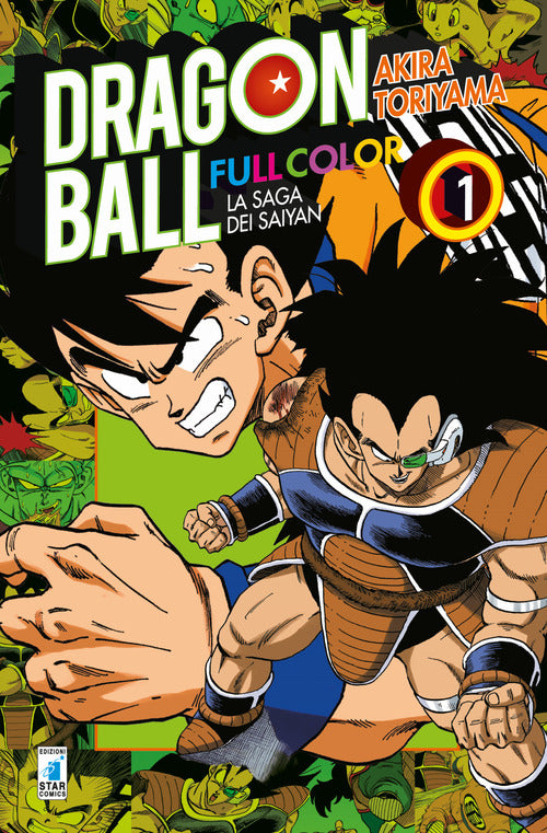 Cover of saga dei Saiyan. Dragon Ball full color