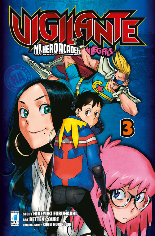Cover of Vigilante. My Hero Academia illegals
