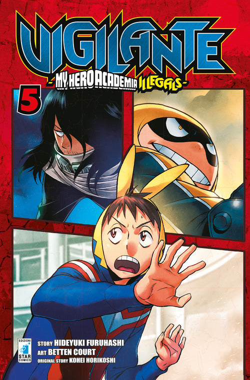 Cover of Vigilante. My Hero Academia illegals