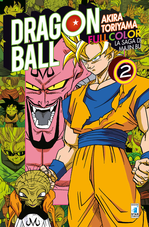 Cover of saga di Majin Bu. Dragon ball full color