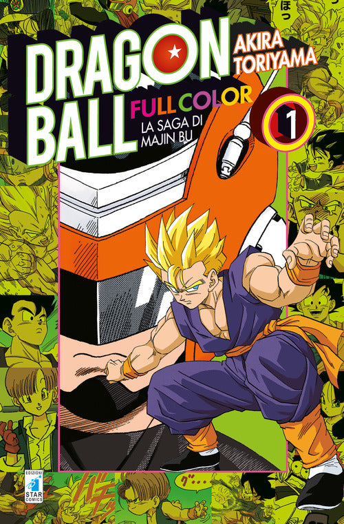 Cover of saga di Majin Bu. Dragon ball full color