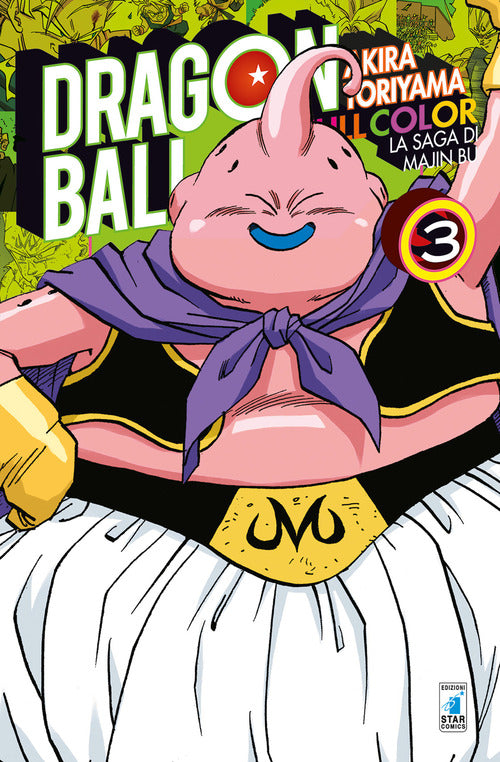 Cover of saga di Majin Bu. Dragon ball full color