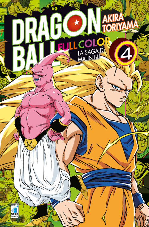 Cover of saga di Majin Bu. Dragon ball full color