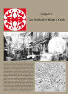 Cover of invitation from a crab