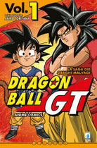 Cover of saga dei draghi malvagi. Dragon Ball GT. Anime comics