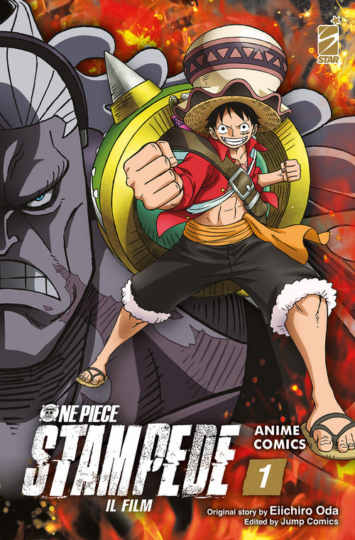 Cover of One piece Stampede. Il film. Anime comics