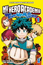 Cover of Team up mission. My Hero Academia