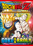 Cover of super saiyan della leggenda. Dragon Ball Z the movie. Anime comics