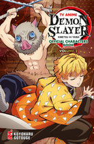 Cover of TV anime Demon slayer. Kimetsu no yaiba official character's book