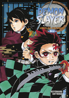 Cover of Demon slayer. Kimetsu no yaiba. Libro da colorare. Ediz. blu