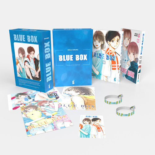 Cover of Blue box. The blue box edition